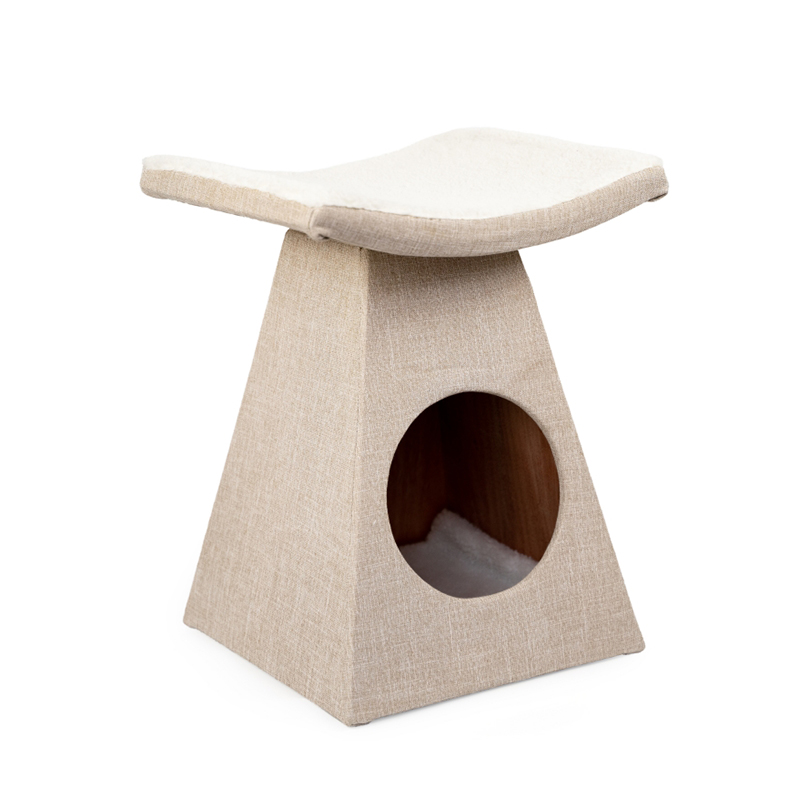 Sedia umana con Cat Condo